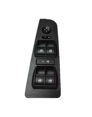 PULSANTIERA ALZACRISTALLI PORTA ANTERIORE SINISTRA 16 PIN 4 INTERRUTTORI FIAT LINEA 0107  0113, FIAT LINEA 0113  0115