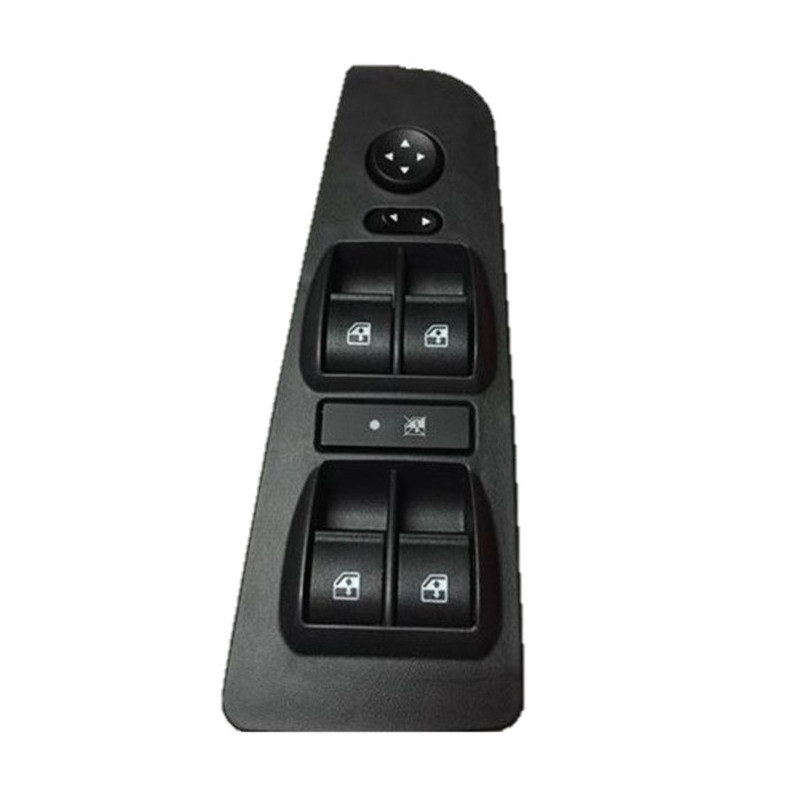 PULSANTIERA ALZACRISTALLI PORTA ANTERIORE SINISTRA 16 PIN 4 INTERRUTTORI FIAT LINEA 0107  0113, FIAT LINEA 0113  0115