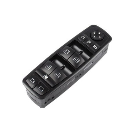 PULSANTIERA ALZACRISTALLI PORTA ANTERIORE SINISTRA 3 PIN NERO MERCEDES-BENZ GL X164 0106  011  MERCEDES-BENZ ML W164 0105  0111