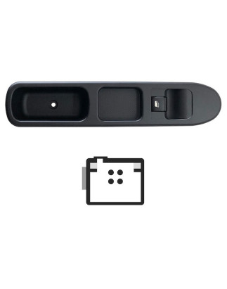 PULSANTIERA ALZACRISTALLI PORTA ANTERIORE DESTRA 4 PIN 1 INTERRUTTORI CITROEN BERLINGO 0108  0115, CITROEN C4 0104  0111, CITRO
