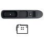 PULSANTIERA ALZACRISTALLI PORTA ANTERIORE DESTRA 4 PIN 1 INTERRUTTORI CITROEN BERLINGO 0108  0115, CITROEN C4 0104  0111, CITRO