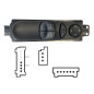 PULSANTIERA ALZACRISTALLI PORTA ANTERIORE SINISTRA 12 PIN 2 INTERRUTTORI COMANDI RETROVISORI MERCEDES-BENZ SPRINTER W907 0118, 