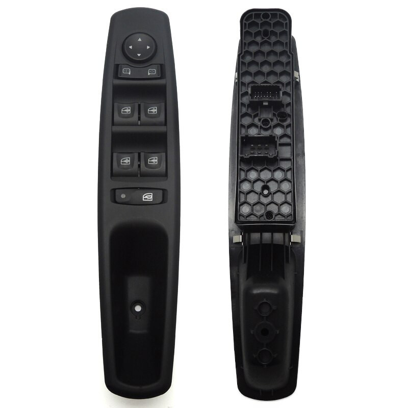 PULSANTIERA ALZACRISTALLI PORTA ANTERIORE SINISTRA 19 PIN 4 INTERRUTTORI RENAULT FLUENCE 0110  0113, RENAULT FLUENCE 0113, RENA