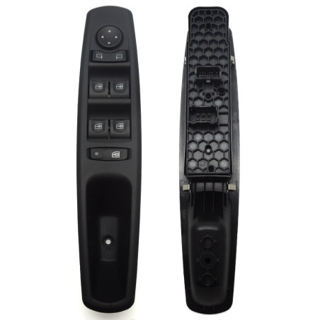 PULSANTIERA ALZACRISTALLI PORTA ANTERIORE SINISTRA 19 PIN 4 INTERRUTTORI RENAULT FLUENCE 0110  0113, RENAULT FLUENCE 0113, RENA