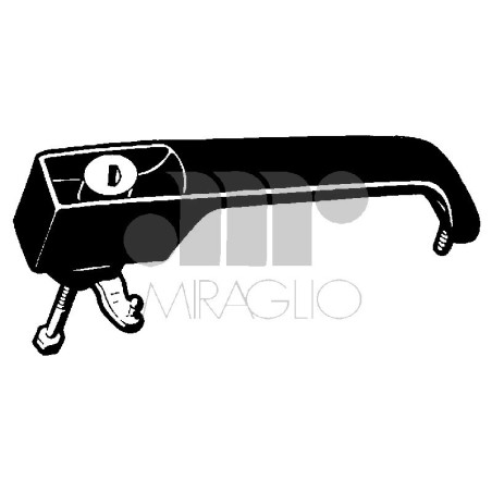 MANIGLIA ESTERNA ANTERIORE DESTRO CON CHIAVE IVECO DAILY 0178  0190