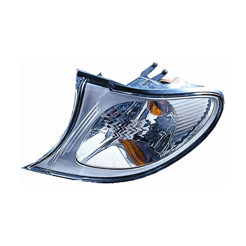 FANALE ANTERIORE SINISTRO SENZA PORTALAMPADA CORNICE CROMATA BMW SERIES 3 E46 SDN 0102  0105, BMW iX2 U10E 0123