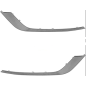 KIT MODANATURA GRIGLIA ANT DX/SX CROM RENAULT TALISMAN SEDAN/GRANDTOUR (LP) 2015  OEM 260E03981R