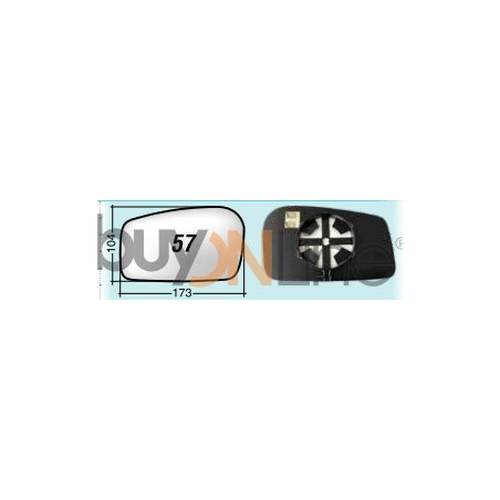 VETRO CON PIASTRA SX FIAT ULYSSE (170/220) 1994 2002 OEM 9464238980
