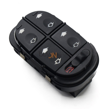 BLOCCO COMANDI ALZACRIST. ANT SX 12 4 FORD MONDEO (UDS/UNS/BNP/GBP) 1993 1996 OEM 1590916