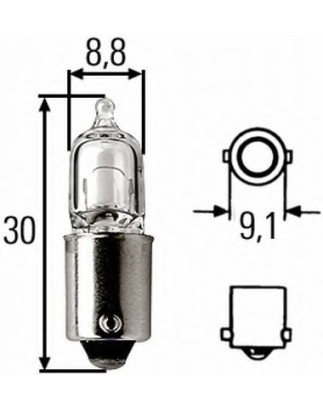 H5W 12V 5W STANDARD