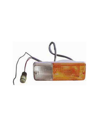 FANALE Ant Sx BIANCO/ARANCIO CON