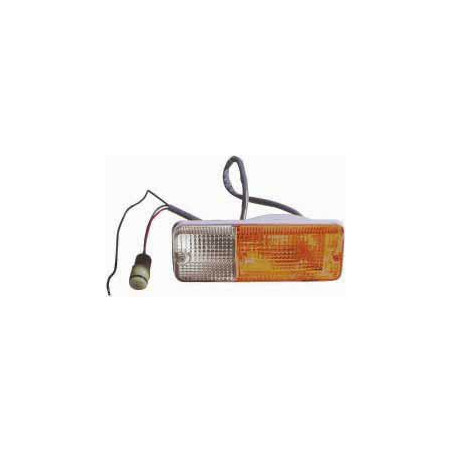 FANALE Ant Sx BIANCO/ARANCIO CON