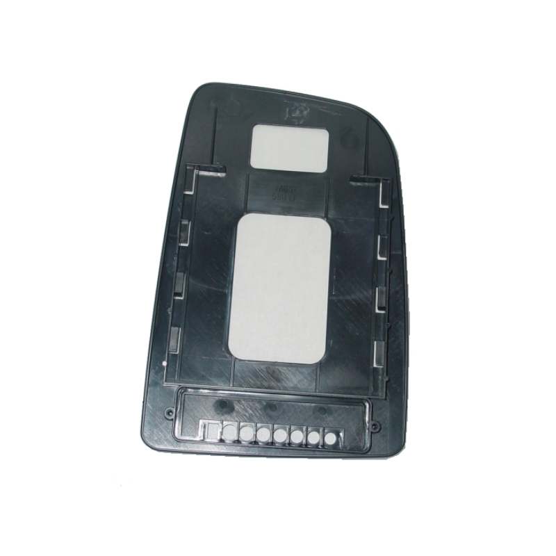 VETRO CON PIASTRA Dx CROMATO Sup RETTANGOLARE  OEM A0028111633