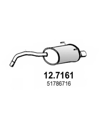 SILENZIATORE Post OEM 51786716