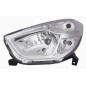 Faro Fanale Proiettore Sx H4 CROMATA  OEM 260603007R