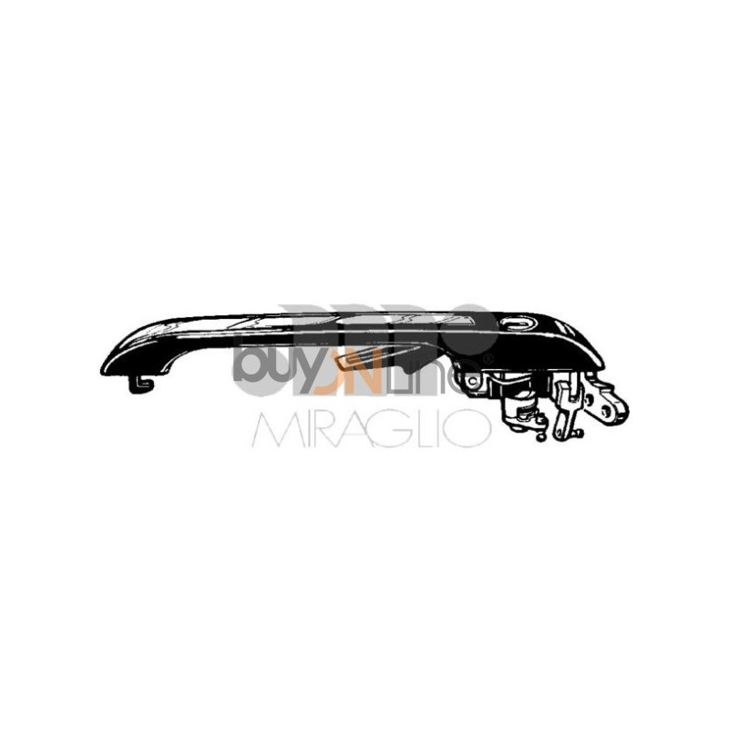 MANIGLIA PORTA Est COPPIA MANIGLIE Ant Dx/Sx