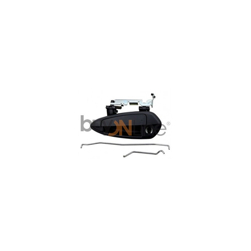 MANIGLIA PORTA Est SENZA BLOCCHETTO IN PLASTICA NERO Ant Dx  OEM 735498775