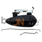 MANIGLIA PORTA Est SENZA BLOCCHETTO IN PLASTICA NERO Ant Dx  OEM 735498775