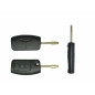 Guscio PER CHIAVI NERO 3 FO21