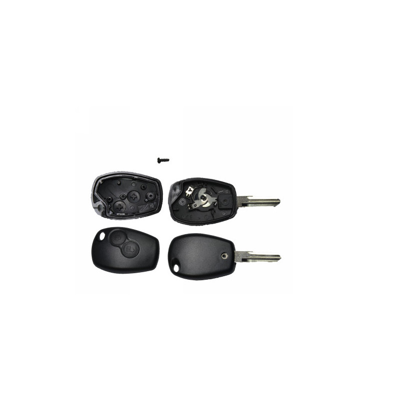 Guscio PER CHIAVI NERO 2 CON VITE VAC102