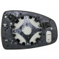 VETRO CON PIASTRA Sx CROMATO  OEM 8X0857535D