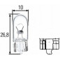 W5W 12V 5W STANDARD