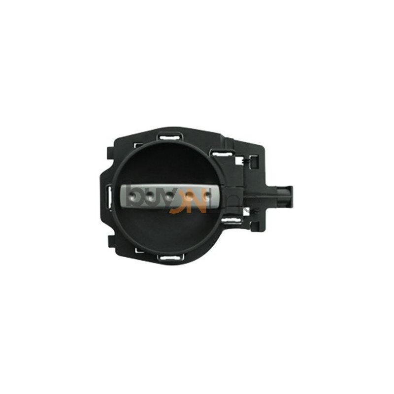 MANIGLIA APRIPORTA INTERNA CON LEVA ARGENTO E MOSTRINA NERA ANT/POST DX CITROEN C2 (JM) 2003 2008 OEM 914492