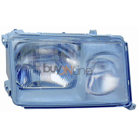FARO FANALE PROIETTORE SX H4,H3 MERCEDES-BENZ E CLASS (W124) 1985 1992 OEM A1248205361