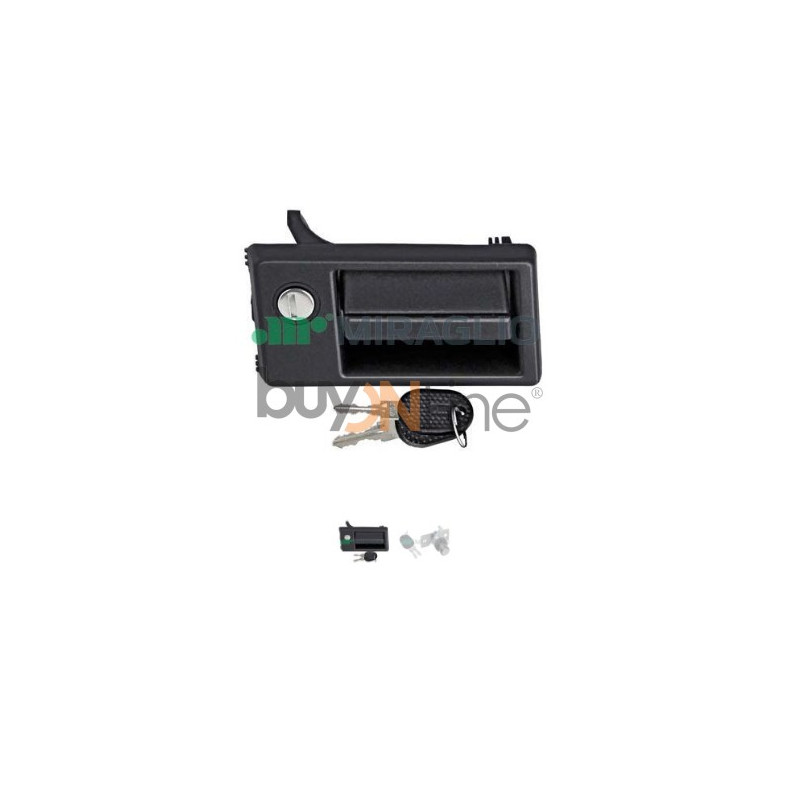 IMPARIGLIO 3 ANT/POST DX/SX 2 MANIGLIE PORTA E 1 CHIUSURA POST(COFANO) FIAT CINQUECENTO (170) 1993 1998