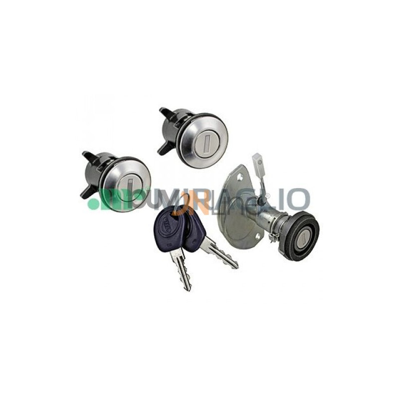 IMPARIGLIO 3 ANT/POST DX/SX 2 BOCCOLE PORTE E 1 CHIUSURA POST(COFANO) FIAT SEICENTO (187) 1998 2001