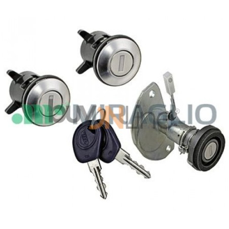 IMPARIGLIO 3 ANT/POST DX/SX 2 BOCCOLE PORTE E 1 CHIUSURA POST(COFANO) FIAT SEICENTO (187) 1998 2001