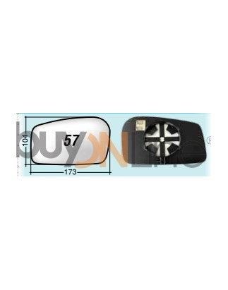VETRO CON PIASTRA SX FIAT ULYSSE (170/220) 1994 2002 OEM 9464238980
