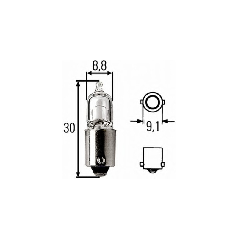 H5W 12V 5W STANDARD