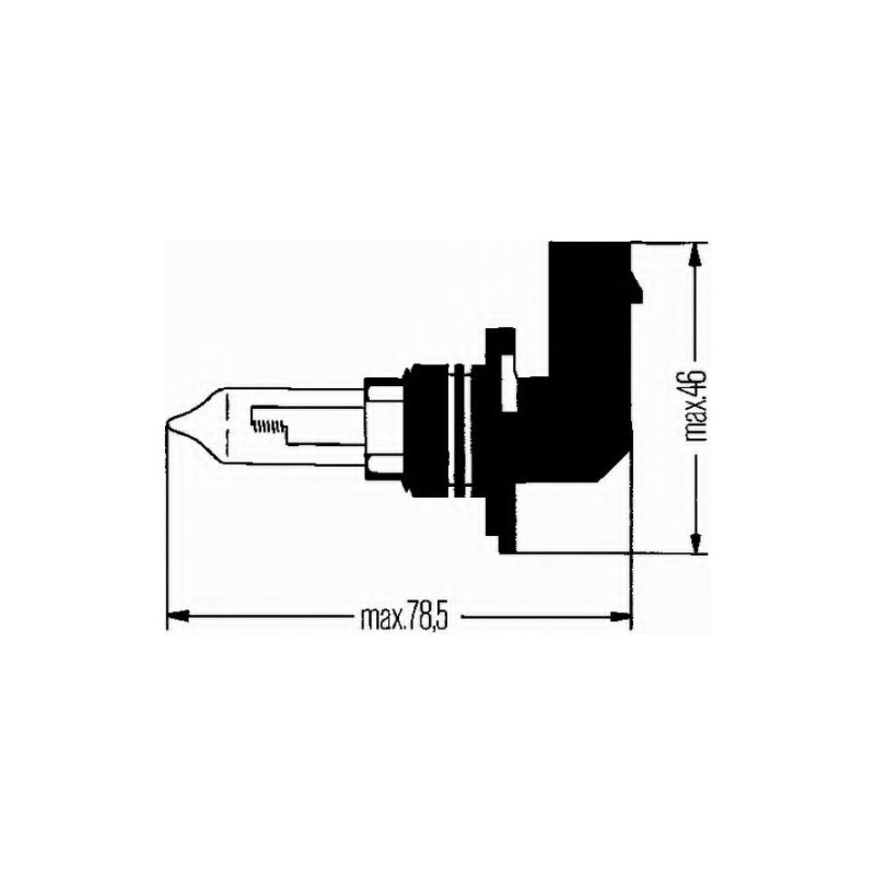 HB3 (9005) 12V 60W STANDARD