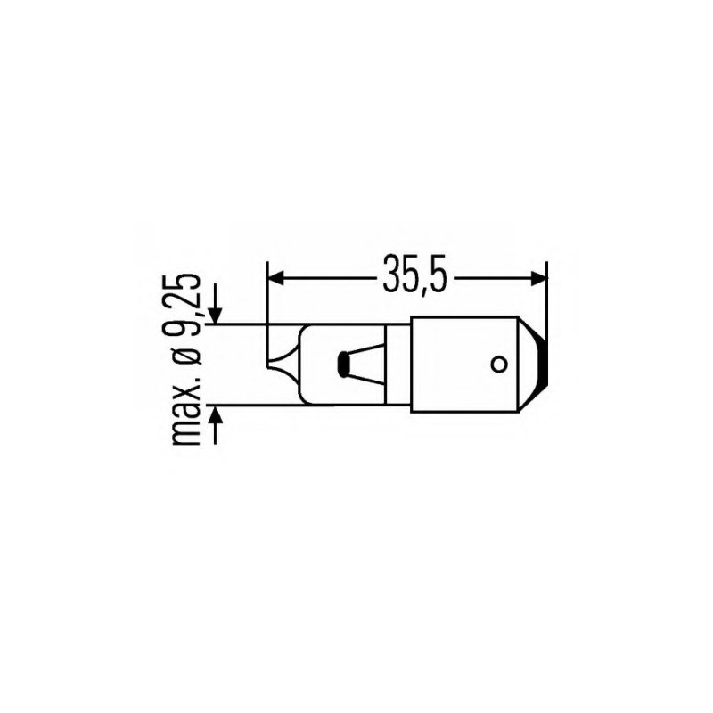 H6W 12V 6W STANDARD