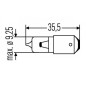 H6W 12V 6W STANDARD