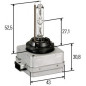 D1S 85V 35W XENON WHITE LIGHT