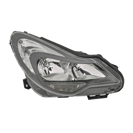 FARO DX H7-H1 C/MOTOR ELETT OPEL CORSA D 03/11 PARAB SCURA