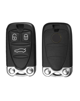 GUSCIO CHIAVE NERO 3 TASTI: TASTO APERTURA TASTO CHIUSURA TASTO PORTELLONE LAMA DI EMERGENZA ALFA ROMEO 159 0105  0111