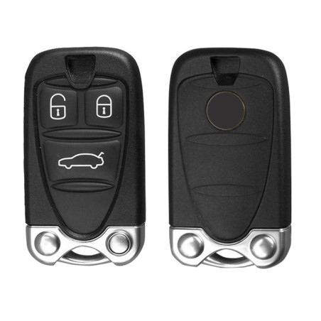 GUSCIO CHIAVE NERO 3 TASTI: TASTO APERTURA TASTO CHIUSURA TASTO PORTELLONE LAMA DI EMERGENZA ALFA ROMEO 159 0105  0111