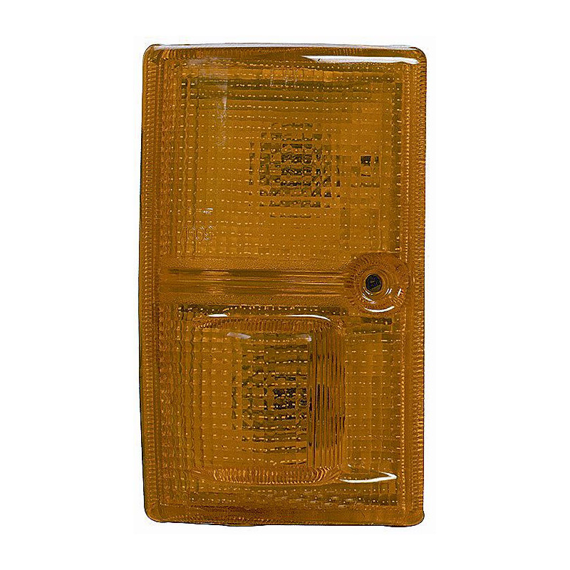 FANALE ANTERIORE DESTRO CON PORTALAMPADA ARANCIO PIAGGIO PORTER 0197  0109