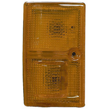 FANALE ANTERIORE DESTRO CON PORTALAMPADA ARANCIO PIAGGIO PORTER 0197  0109