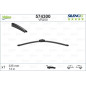 SPAZZOLA TERGI SILENCIO FLAT BLADE POST DX/SX SINGOLA 335mm CODICE BREVE: VR250