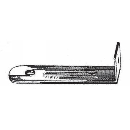 SUPPORTO TARGHE ANT (COPPIA) FIAT 500 F / L / R 1965 1975