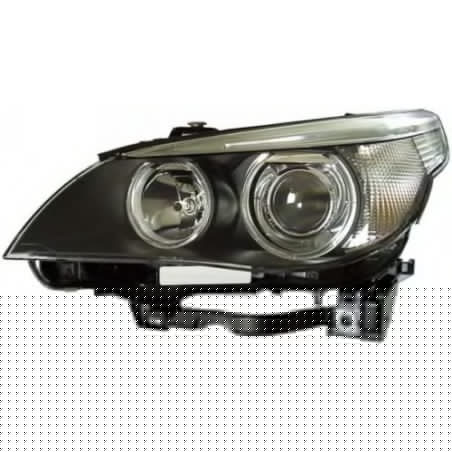FARO FANALE PROIETTORE SX 4 XENON LED NERA BMW SERIES 5 (E60/E61) 2003 2010 OEM 63127160193