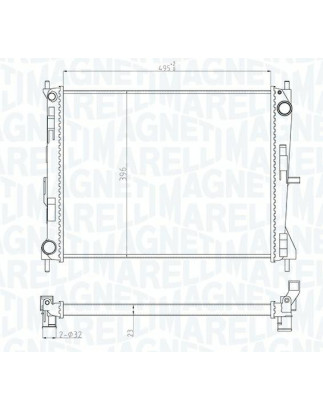 RADIATORI NISSAN MICRA (K12) 2002 2010 OEM 21410AY600
