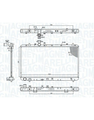 RADIATORI FIAT SEDICI (189) 2007  OEM 1770079J00