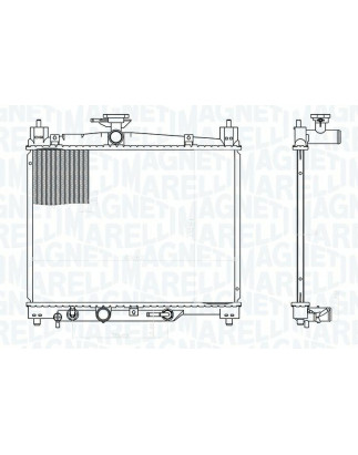 RADIATORI TOYOTA YARIS I (P1) 1999 2005 OEM 1640023090