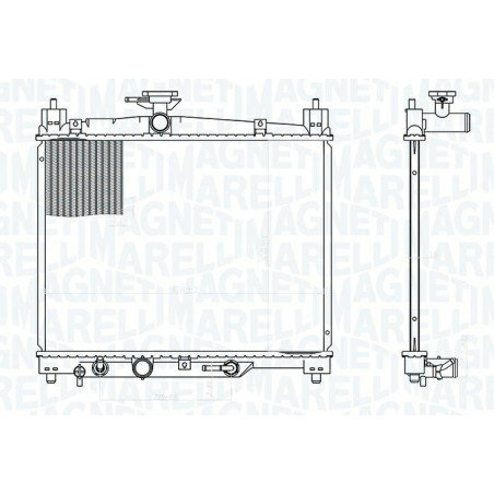 RADIATORI TOYOTA YARIS I (P1) 1999 2005 OEM 1640023090