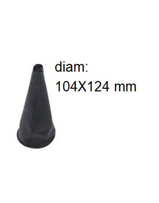 CUFFIA CAMBIO NERA 104X124 CITROEN BERLINGO (B9) 2008 2015 OEM 7589.G3